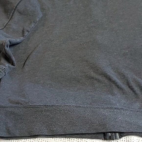 Under Armour Unisex Sz. M Grey Full Zippered Hoodie with Pockets - Picture 11 of 12